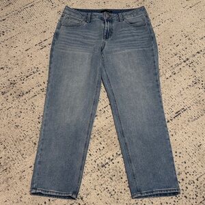 1822 Denim Women's High-Rise Straight Leg Jeans.